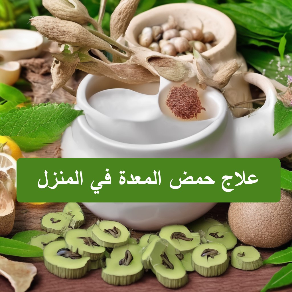 علاج حمض المعدة . طرق ومواد طبيعية